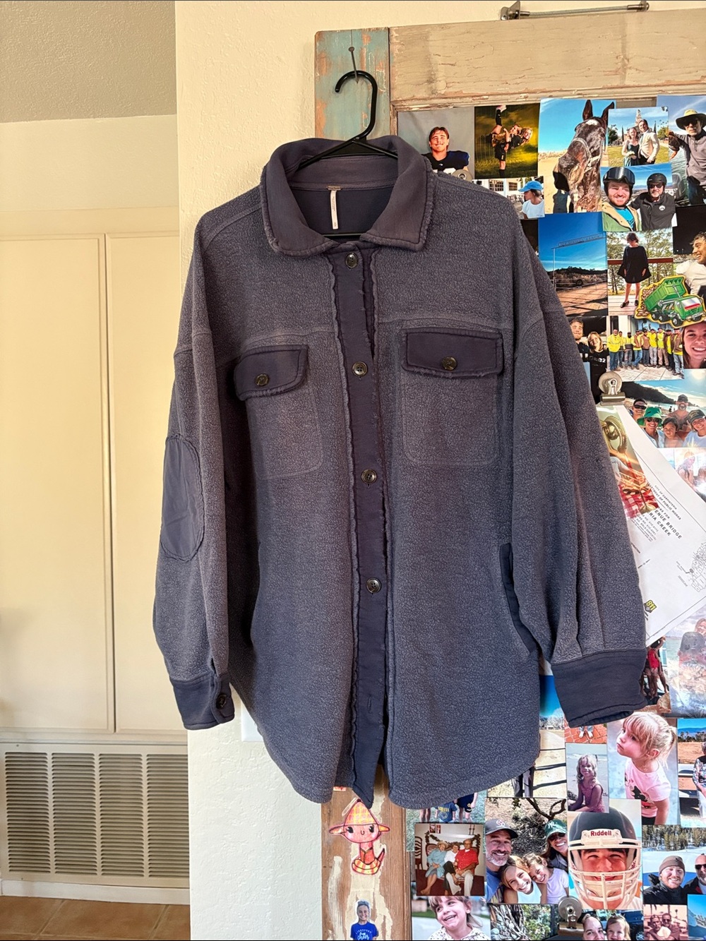 Free People fleece jacket.